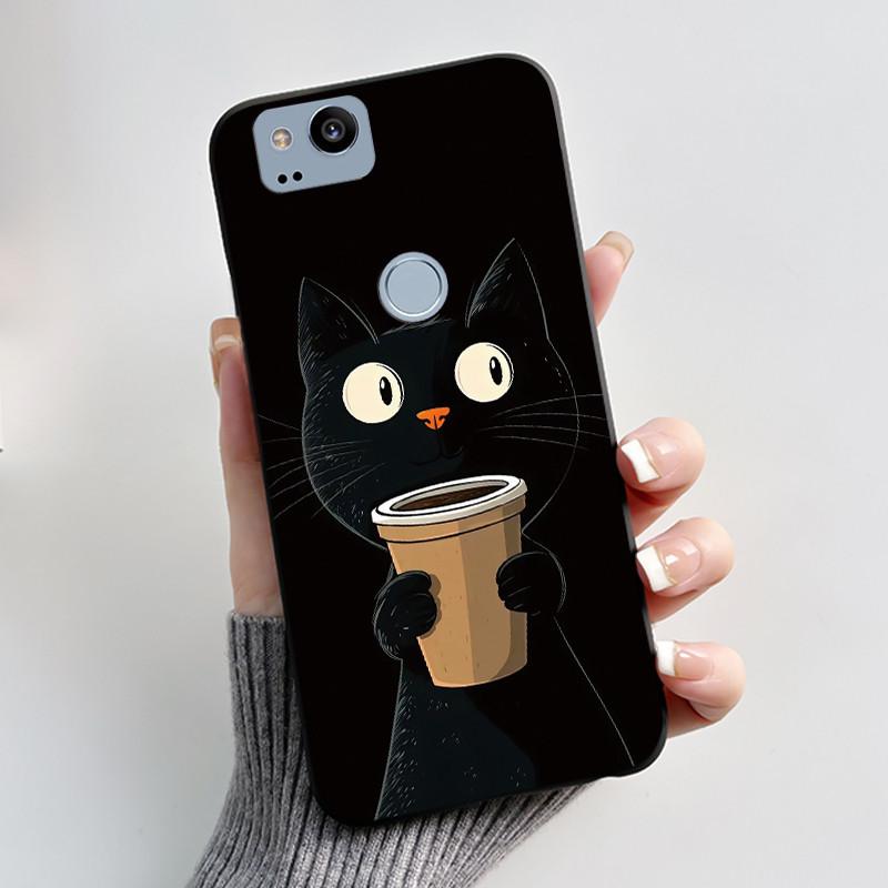 Matte Case For Google Pixel2 Pixel 2 XL Phone Cover for Google Pixel 2 XL 2XL Luxury Cute Cool Soft Silicone TPU Cases Bumper