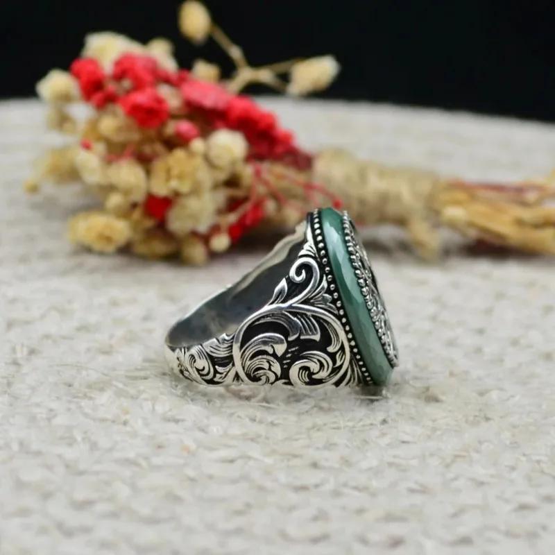 Ethnic-Style Patterned Ring Accessories Retro Fashionable European American Trendy Accessories