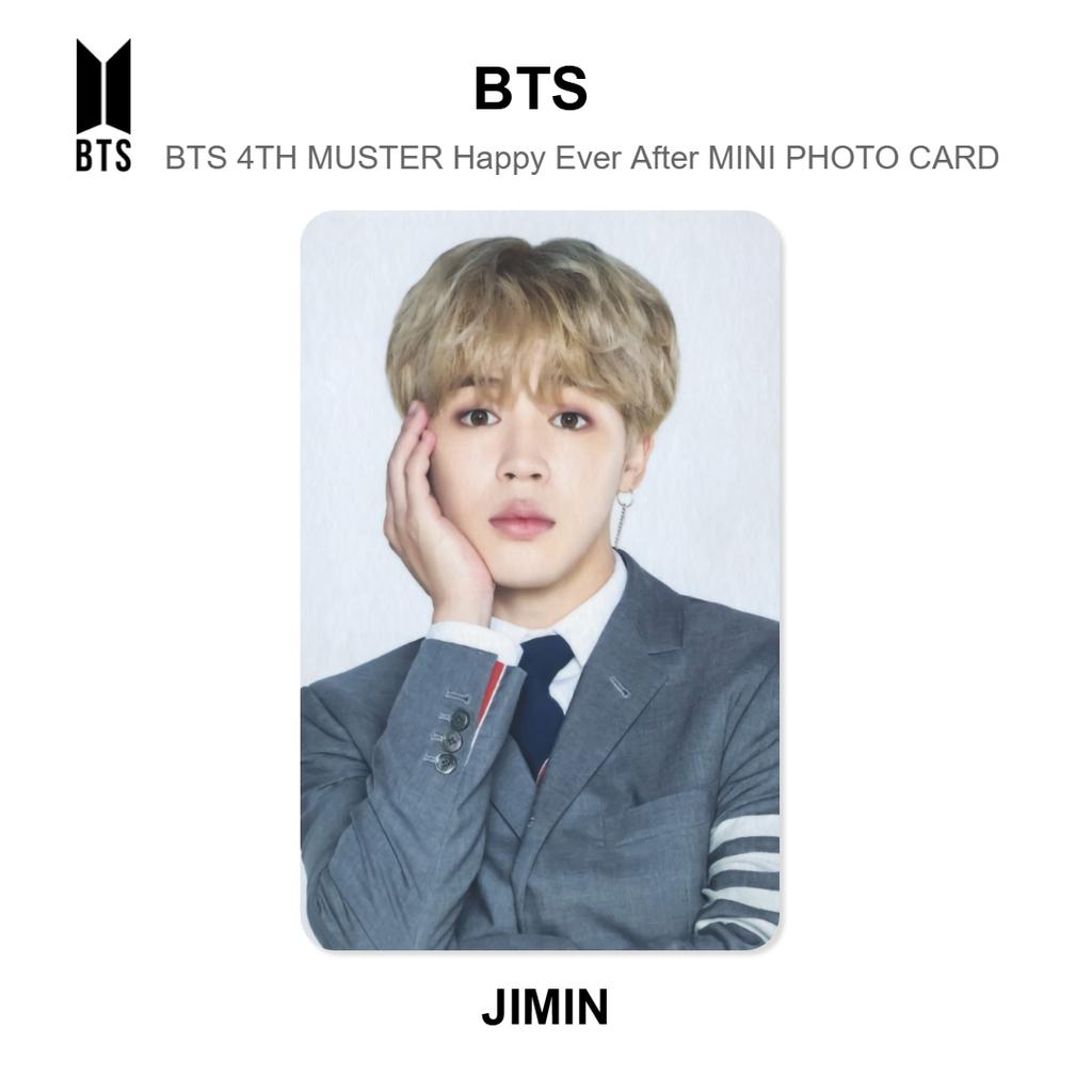 BTS BTS 4TH MUSTER Happy Ever After MINI PHOTO CARD Official Photocard