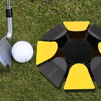Golfowy Dołek do Puttowania Dysk Tarcza Otwór Treningowy do Wewnątrz na Zewnątrz Dom