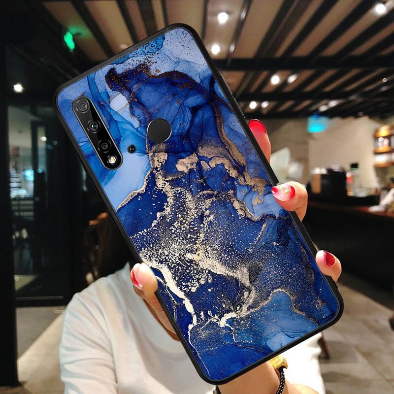 Colorful Marble Phone Case For Huawei P50 Pro P30 P40 Lite P40Pro P20 Lite P10 Plus Mate 20 Pro Mate20 X