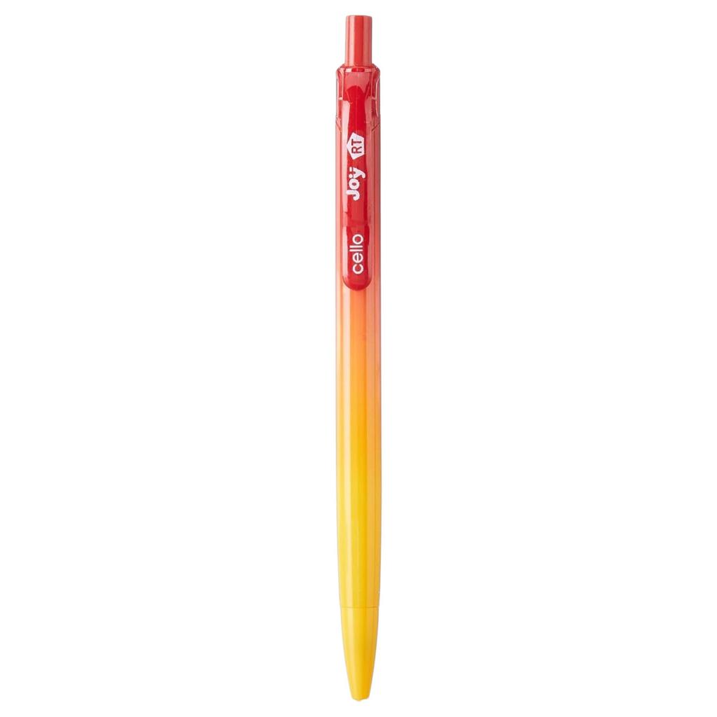 Joy RT Blue Ball Pen Set Of 1 X 10pcs For Smooth Everyday Writing Office School Home Use Retractable Body Lightweight Design