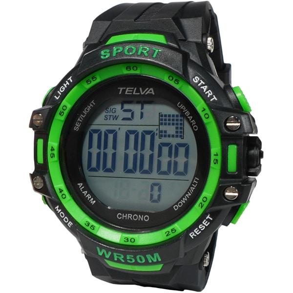 CREPHA TE-D281 Unisex Wrist Watch TE-D281-RD TE-D281-BK TE-D281-GN TE-D281-KH Gift Casual Business Sports Student