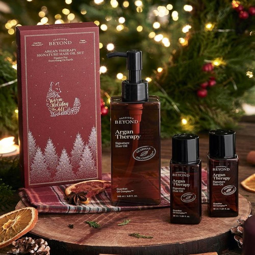 

[beyond] Argan Therapy Signature Hair Oil Special Set Holiday Edition