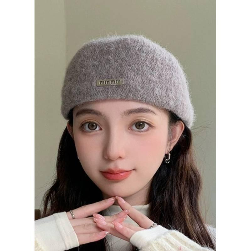 Uk Fashion Beret With Warm Breathable Material For Autumn Outdoor And Commuting