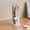 Compartment Design Makeup Brush Storage 360 Rotating Multi-Purpose Rotating Storage Rack Desktop Pen Holder Office Desk