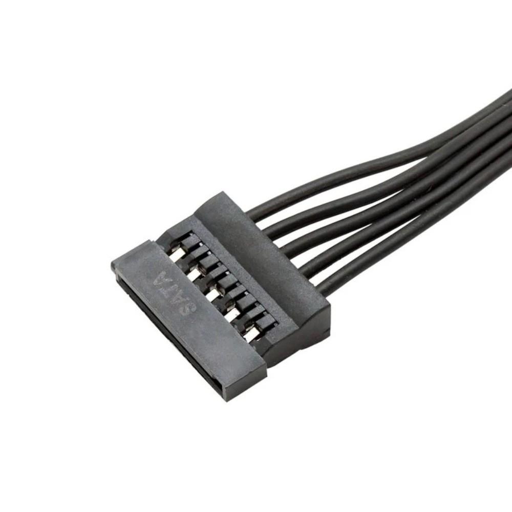 15Pin Male/Female SATA Power Cable Y-Splitter Design SSD Power Cable High Quality HDD Power Cable