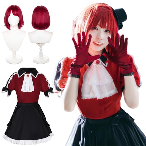 [NOKIJP] Косплей-костюм Аримы Каны, Косплей Аримы Каны, Форма старшей школы Йото, Косплей Oshi no Ko, Взрослый костюм, Школьный фестиваль, Мероприятие (Арима Ка