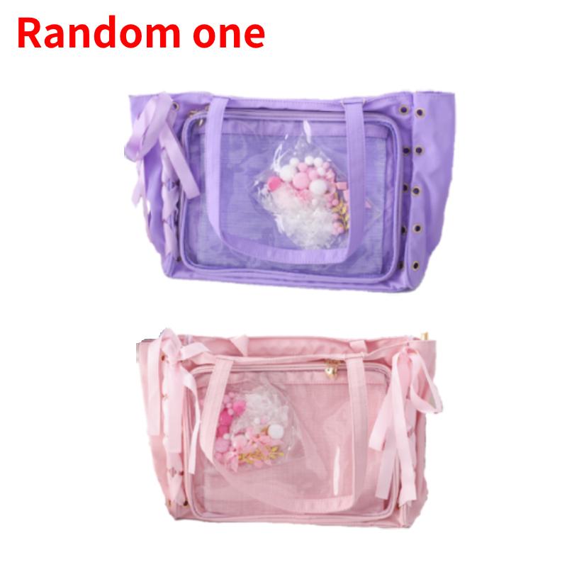 

Кружево Японский Стиль Лента Итабаг Сумка Кукла Значок Сумка Через Плечо Аниме Энтузиасты Wish Girl