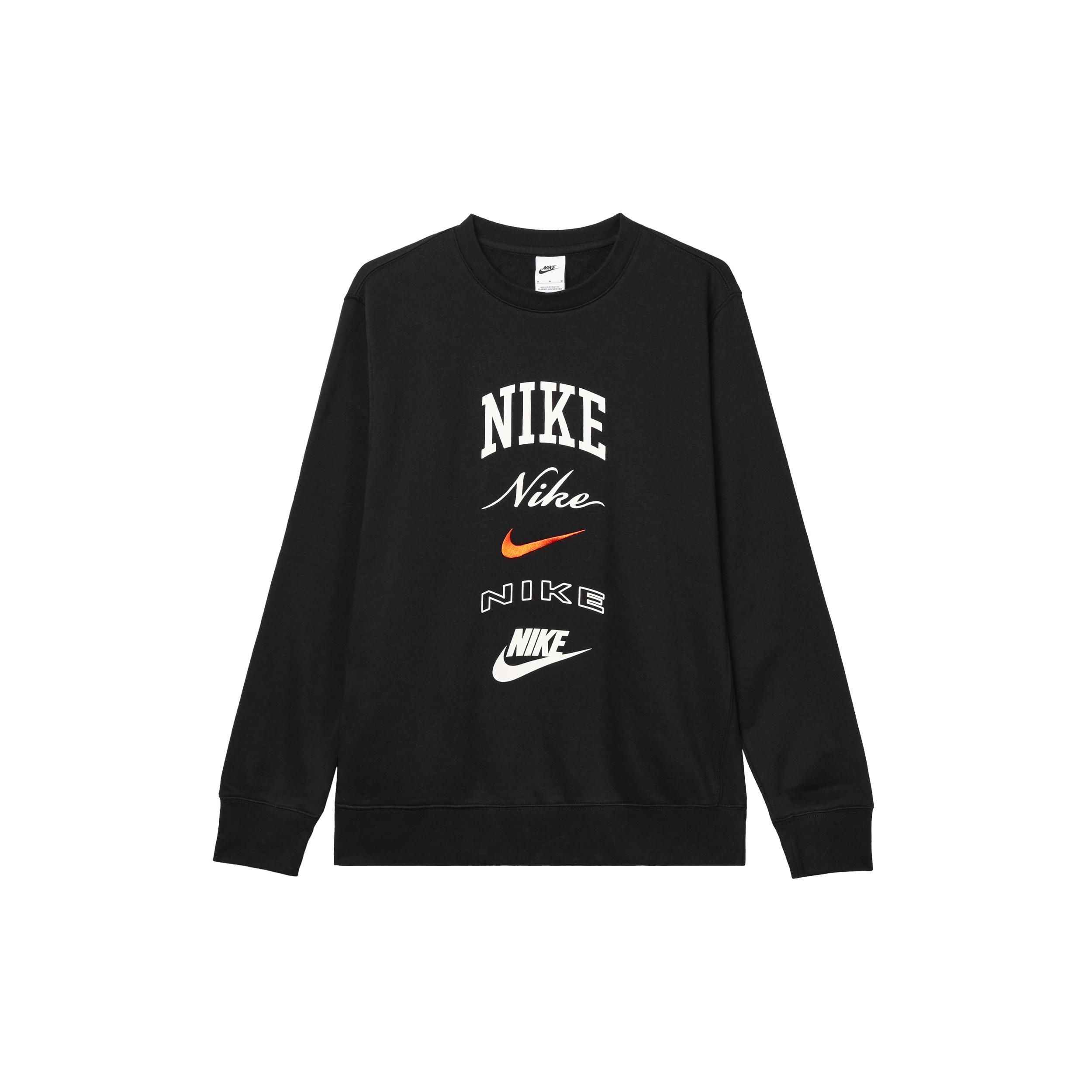Мужская толстовка Nike Club Fleece Черная FN2611-010 L