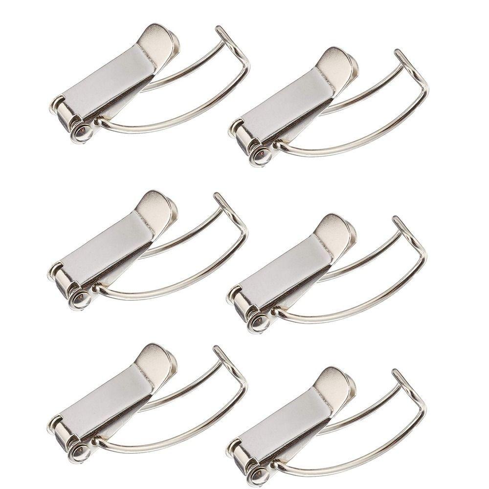 1/6 Pcs Stainless Steel Toggle Latch Silver Hardware Spring Catch Hasp Clamp Clip Lock  Toolbox