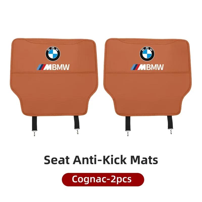 BAGF7 Car Sticker Hot 2025 M Car Seat Back Anti Kick Pad Child Anti-Scratch Protective Mat For BMW E46 E39 E90 E60 E36 F30 F10 E34 X5
