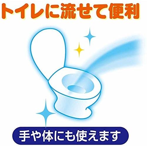 Moony [Wet Wipes] Flushable Type, Refill 500 Sheets (50 Sheets X 10)