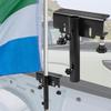 Universeller Fahnenmast Halter für LKW, Bohrloser Montagehalter 1,2 Zoll Fahnenmast