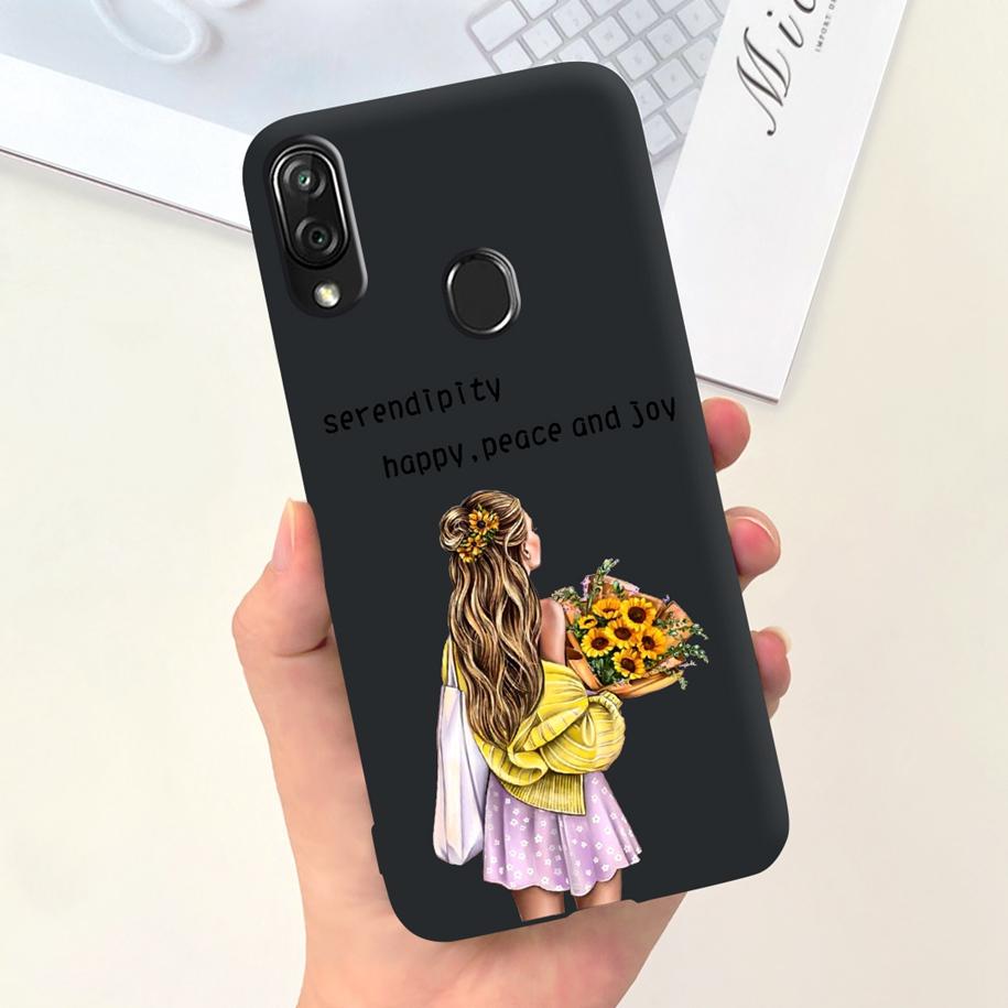 Für ZTE Blade V10 Vita 2019 Hülle Mode Blume Astronaut Silikon Stoßfester Bumper Für ZTE Blade V10 V 10 BladeV10 Vita Fundas