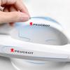 8pcs Car Door Handle Stickers Transparent Protector Film For Peugeot 206 307 308 b 207 3008 208 407 508 2008 5008 301 4008 506 201