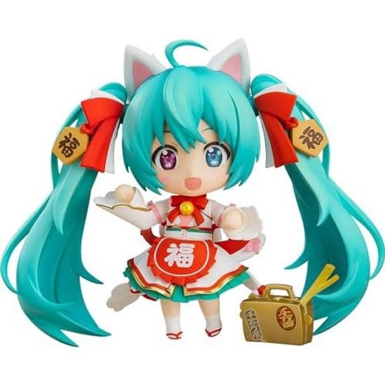 Good Smile Company Hatsune Miku Maneki ver. Figure 10cm Nendoroid Riran FigureDoll