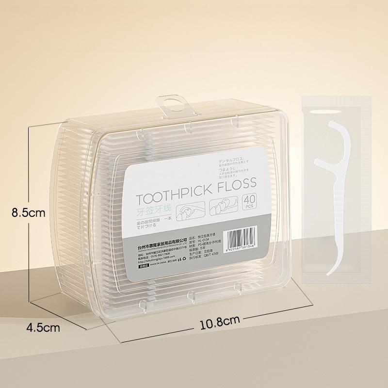 Thin Floss Stick, Disposable Toothpick, Floss, Portable Floss Box, Floss Pick, Picking Teeth