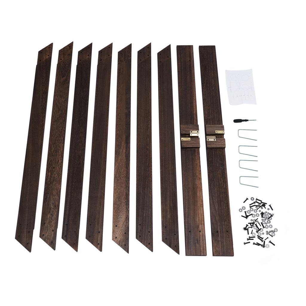 7.4ft Heptagonal Wedding Arch Frame for Ceremony Garden Party Indoor Outdoor 5kg Load-Bearing Capacity