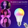 Spotlight Bulb E27 220V Rgb Led Light Bulb 5/7/10/15/20/30W Ir Remote Control Changeable Colorful Dimmable Rgbw Led Lamp