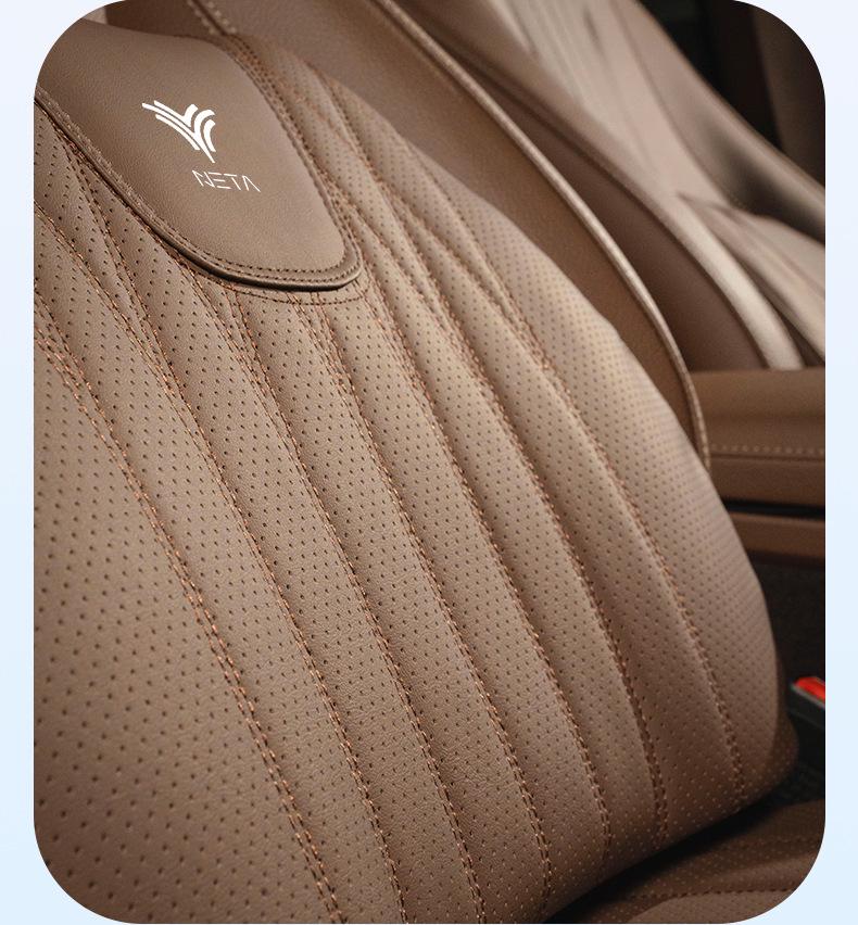 Nezha U/S & V/N01 Car Seat Cushions: Lumbar Support, Four Seasons Universal Fit