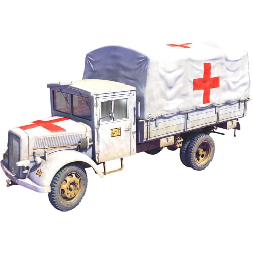 Miniart 1/35 L701 German 3-Ton Cargo Truck Plastic Model MA35450