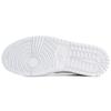 Jordan 1 Mid Triple White Patent Swoosh Women's BQ6472-100