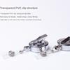 Anti-Lost Retractable Badge Reel Name Tag Easy To Pull Buckle ID Badge Holder  Doctor Hospital