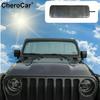 Windshield Sunshade Heat UV Shield Sun Visor Proetctor for Jeep Wrangler JL JT