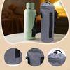 Insulated Bottle Holder Bag Water Cover Oxford Cloth Shoulder Strap Dustproof Suitable for