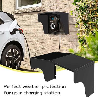 Schutzdach für Ladestationen für Elektrofahrzeuge, rostbeständig, wetterfest, einfache Installation, Schutzabdeckung für Ladestationen