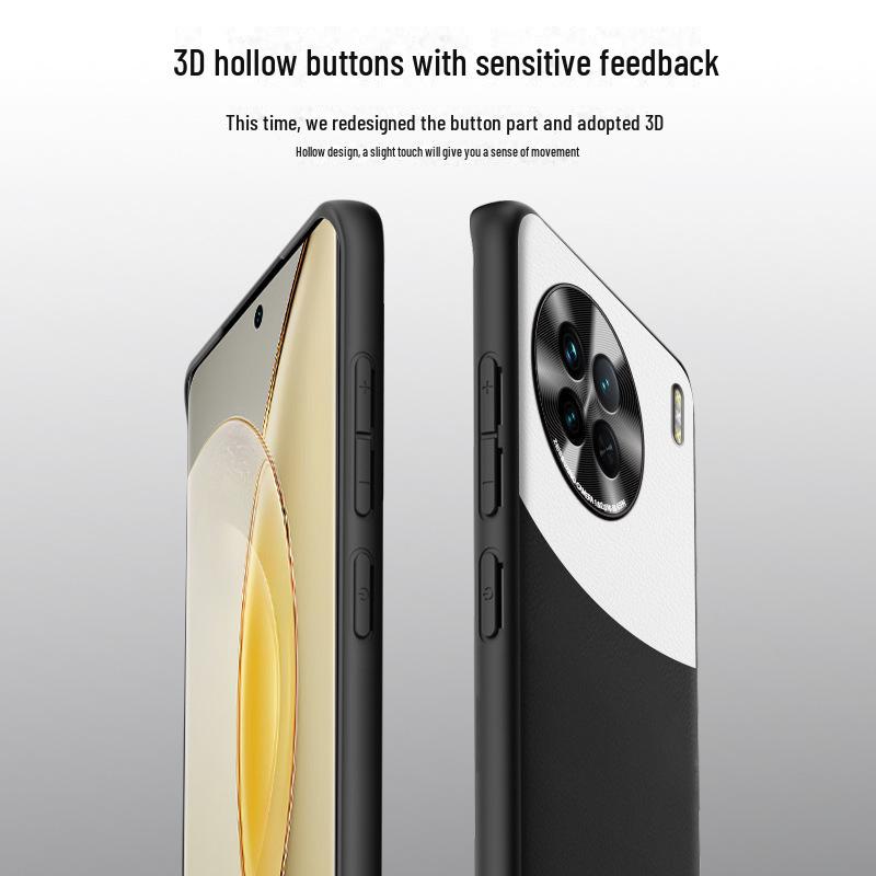 Protective Liquid Leather Case for vivoX90, Anti-drop and Anti-stain, One-piece Design