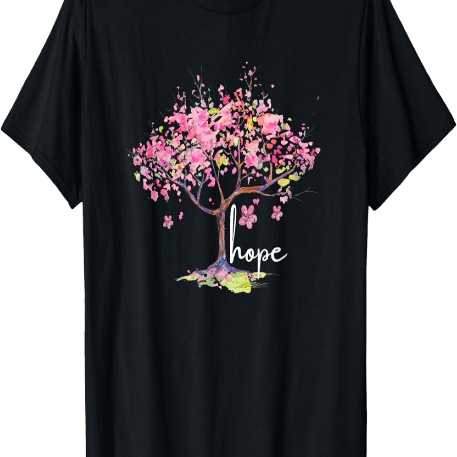 Hope Cherry Blossom Tree T-Shirt S