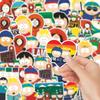 55Pcs South Park Stickers For Kids | Cartoon Decals Waterproof Laptop Skateboard Car Water Bottle  Cute Cartoon Sticker Gift Set