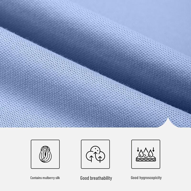 Goldlion GY Silk Blend Luxury Sport Polo Shirt for Men