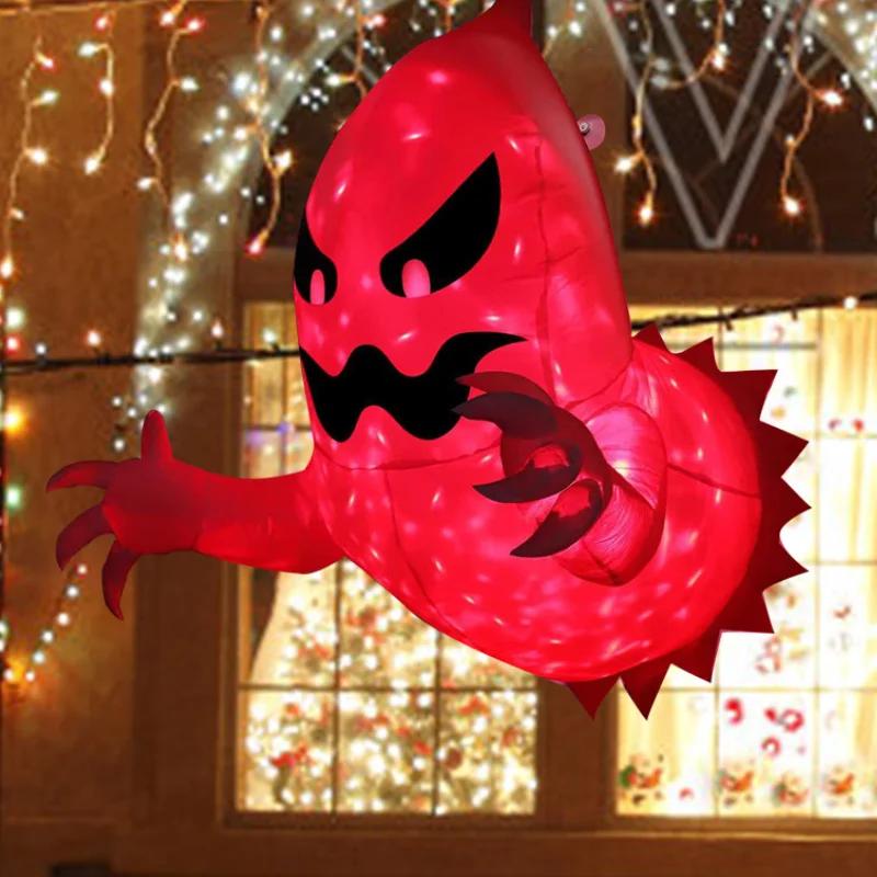 Halloween Inflatable Monster and Ghost Decoration for Haunted House Party, Spooky Indoor and Outdoor Garden Decor