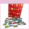 Christmas Countdown Calendar Surprise Racing Blind Box Children Toys For Kids And Adults