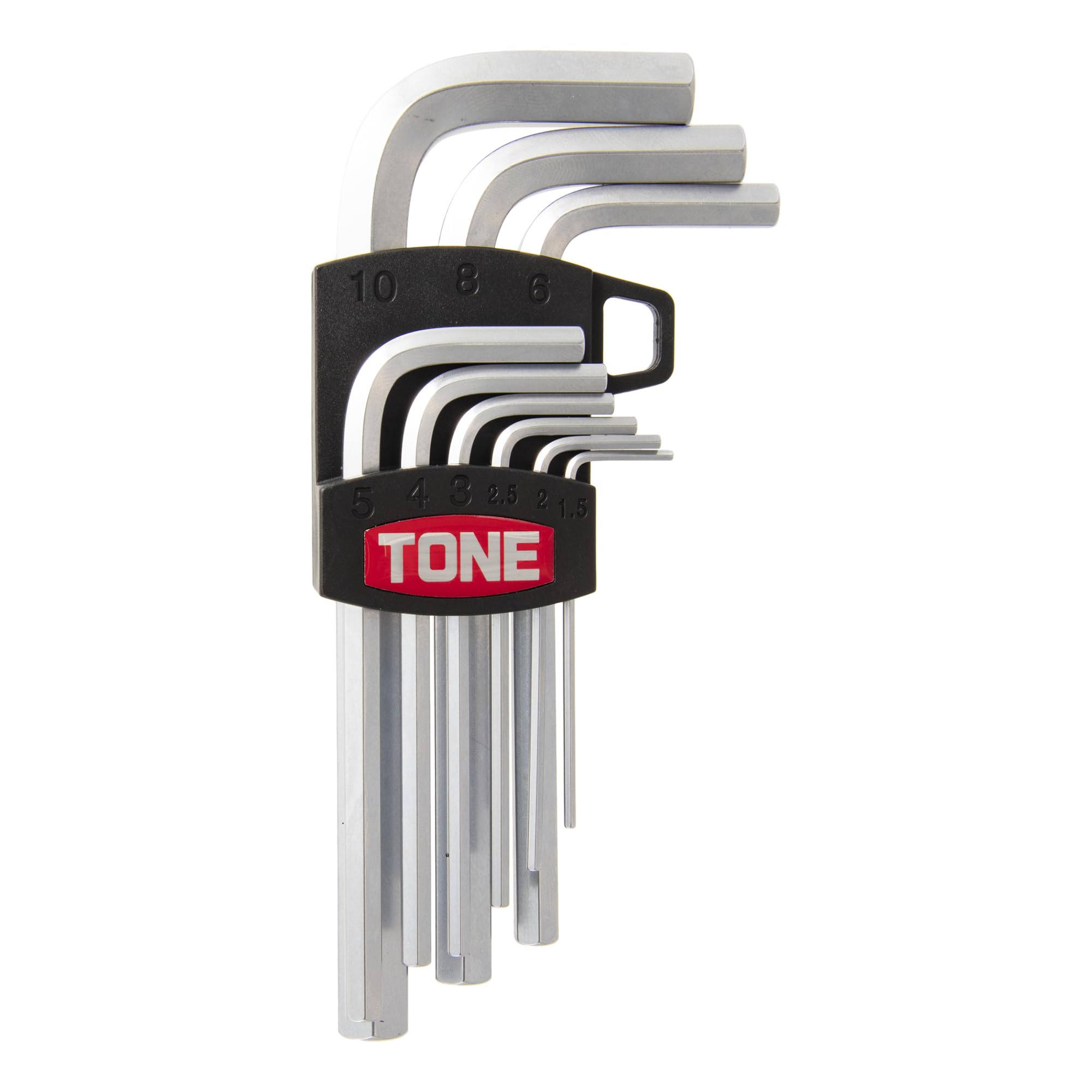 

TONE AS900 Hex L-Shaped Wrench Set, 9 Pieces