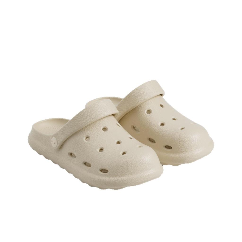 Puxi Xiaokui Yangdong Women's High-Style Summer Closed-Toe Non-slip Beach Clogs and Men's Flat Sandals.
