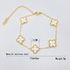 13mm High Quality Non-fading Titanium Steel Four-leaf Clover Bracelet Women's High-grade Fashion Bracelet