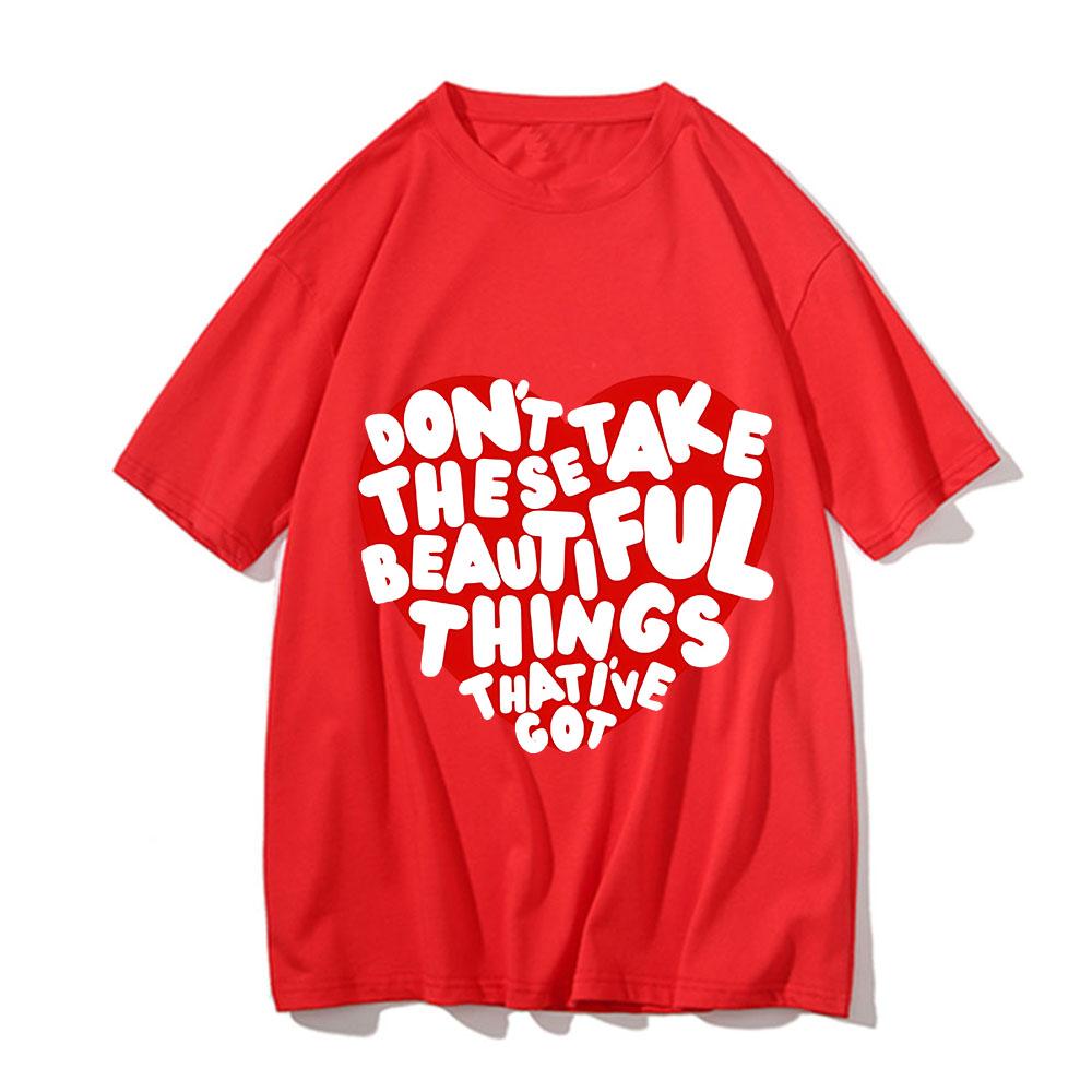 Benson Boone Beautiful Things Unisex Tshirt Oversize 100 Cotton Graphic Korean Summer Y2k Tops Tees Hip Hop Short Sleeve Harajuku