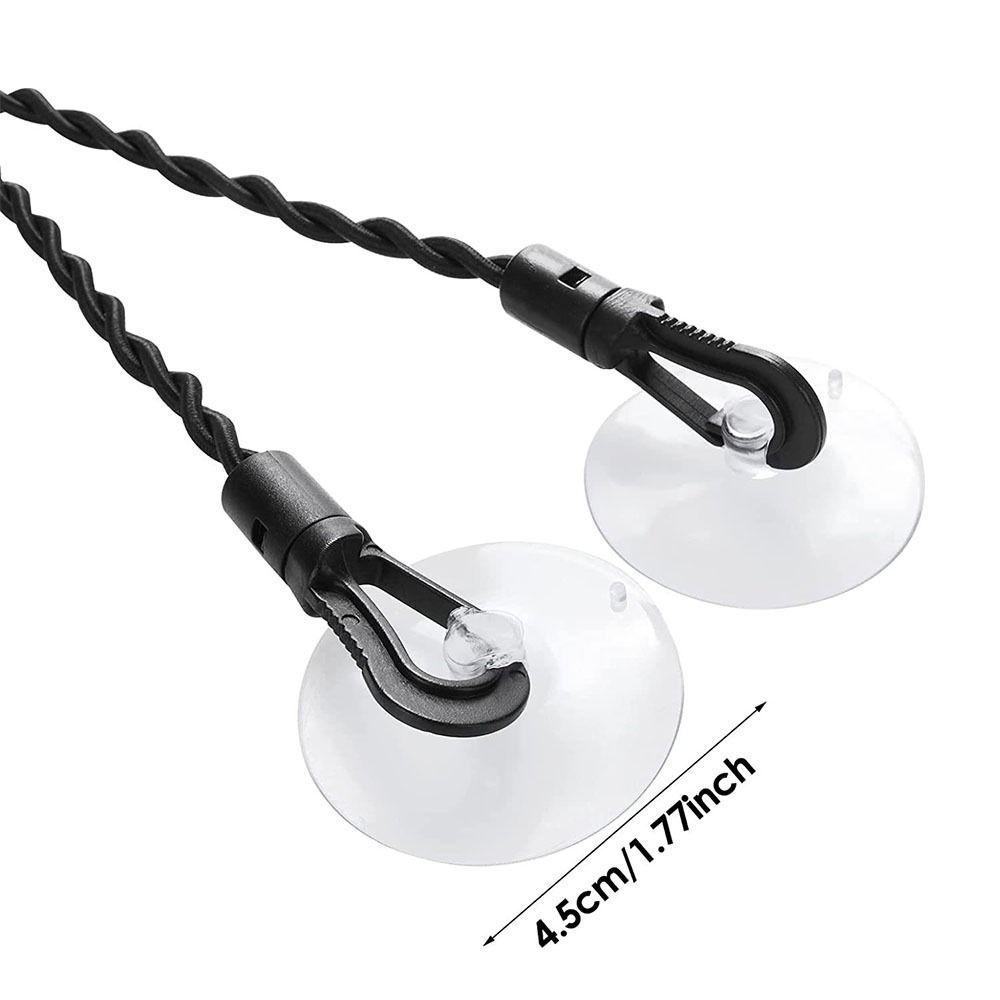 Anti Slip Elastic Clothesline Suction Cup Elastic Rope Travel Clothesline  Hotel