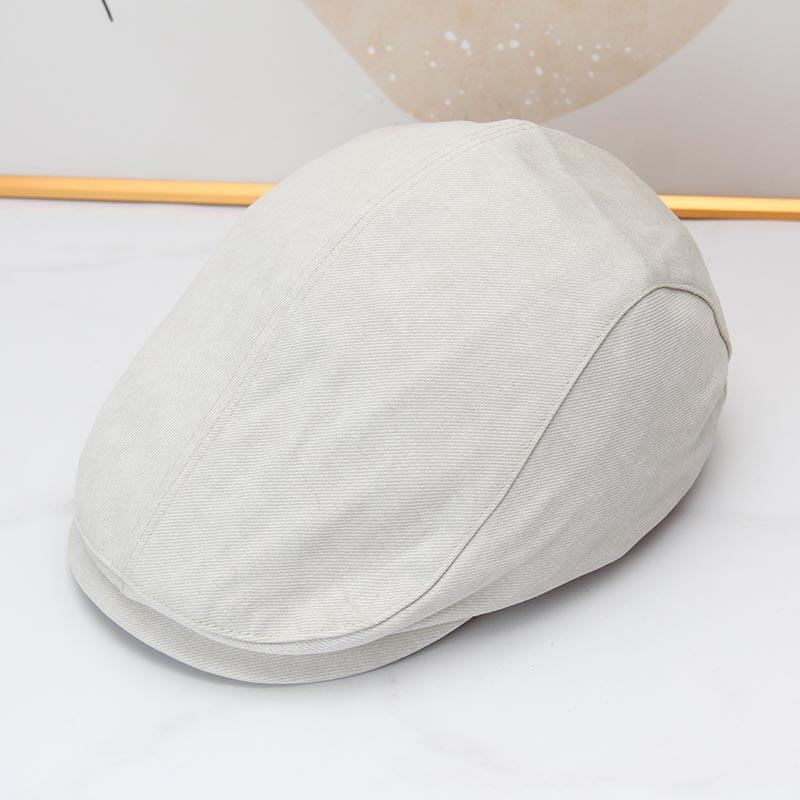 Tooling style old forward hat street versatile and thin painter newsboy hat men and women can wear caps in autumn and winter