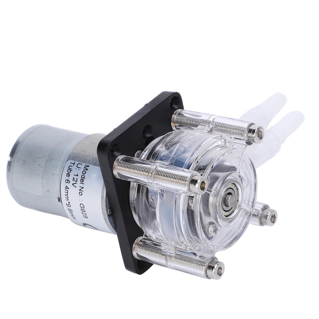 High Flow Corrosion Resistant Vacuum Peristaltic Self priming Pump with DC Motor 12V