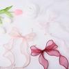 1 rolă de panglică moale buchete florale ambalare nailon fire panglică bricolaj cadou ambalare panglică pentru artizanat arc coroane decorare
