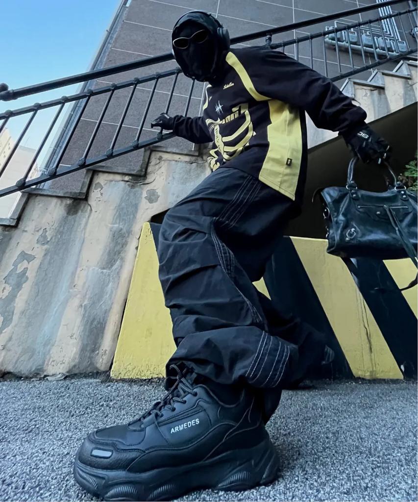 Armedes 4.5Cm Height-Increasing Non-Slip Comfortable Sneakers Ar-2012 Black (A Type)