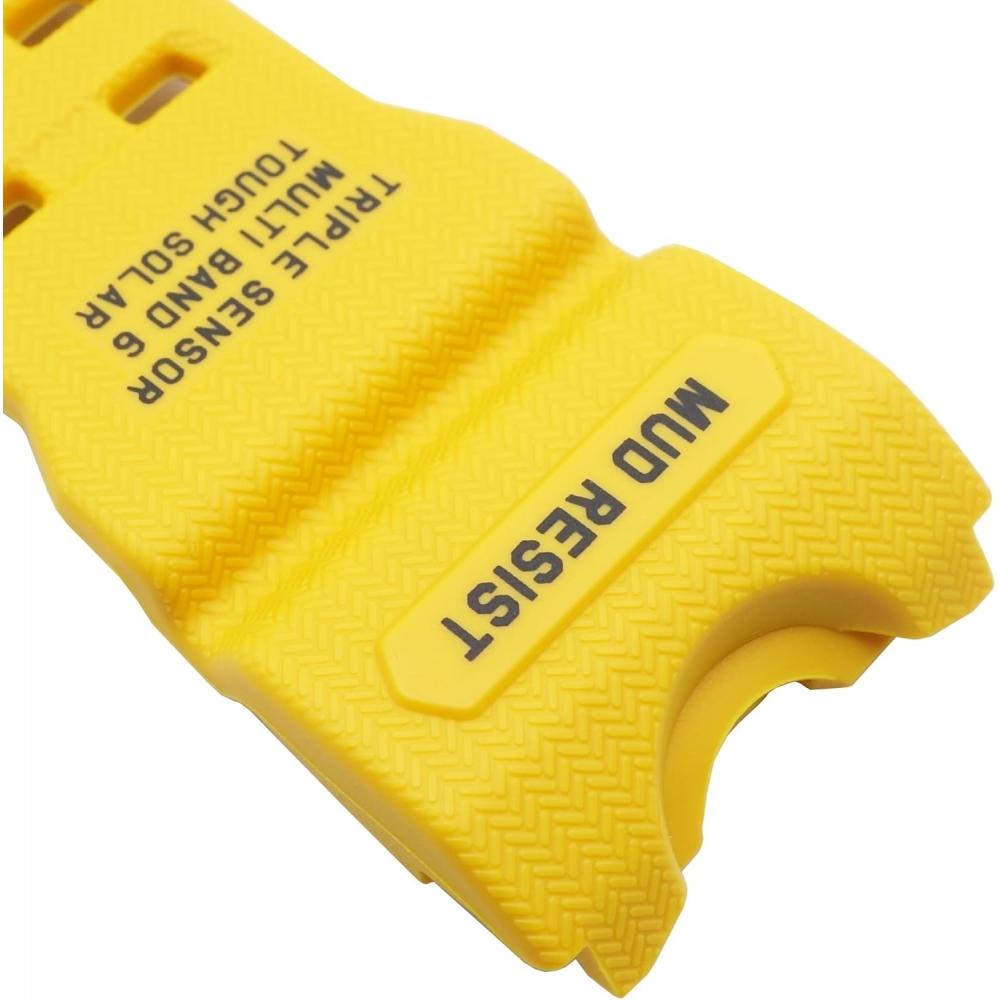 Casio Gwg 1000 Yellow Strap Genuine Band Replacement Watch