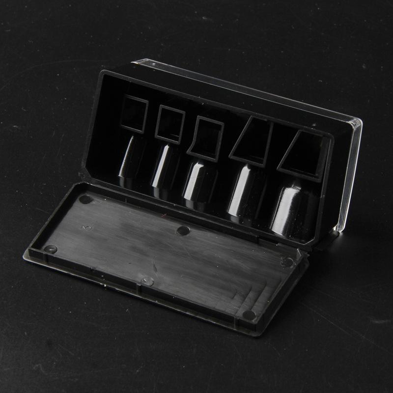 5-hole Stylish and Durable Makeup Pen Special Pencil Sharpener Sharp Eyebrow Pencil Eyeliner Pencil Sharpener