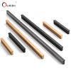 320MM Aluminium Profile Pulls Furniture Hardware Kitchen Cabinet Cupboard Dresser Wardrobe Drawer Door Black Modern Long Handles