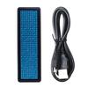 Mini LED Digital Programmerbar Oppladbar Rullende Navn Melding Tag Skilt